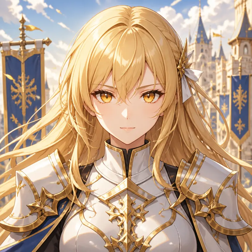 Fantasy royal character in a living world novel